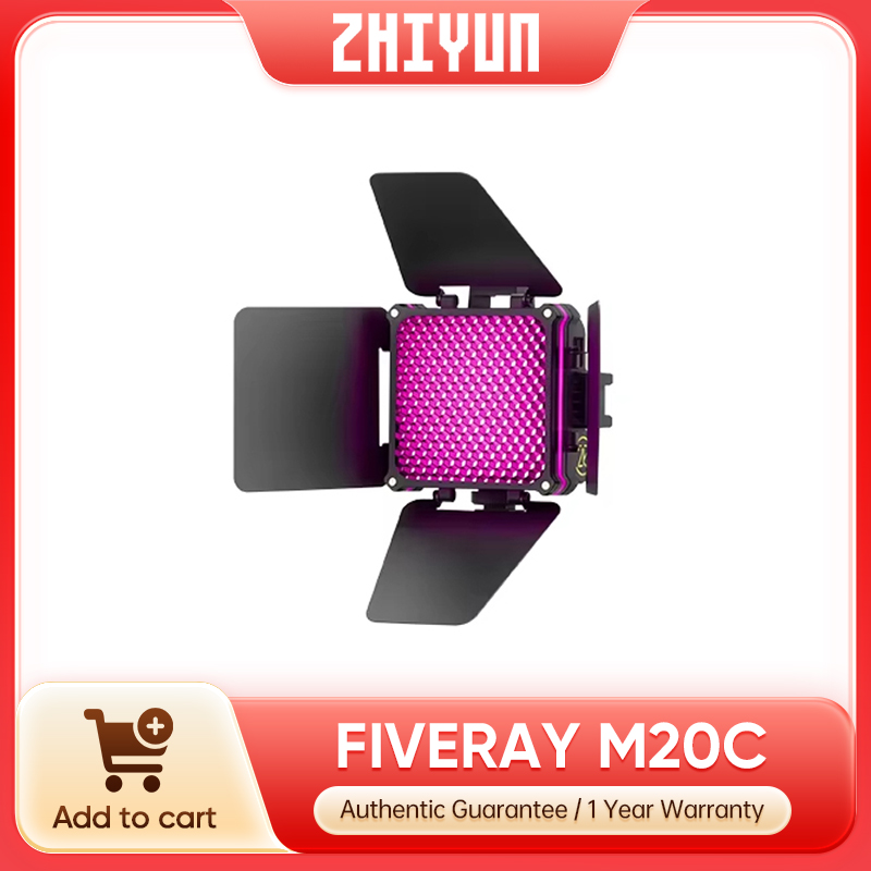 Photography Lightning - ZHIYUN FIVERAY M20C RGB M20 バイカラー