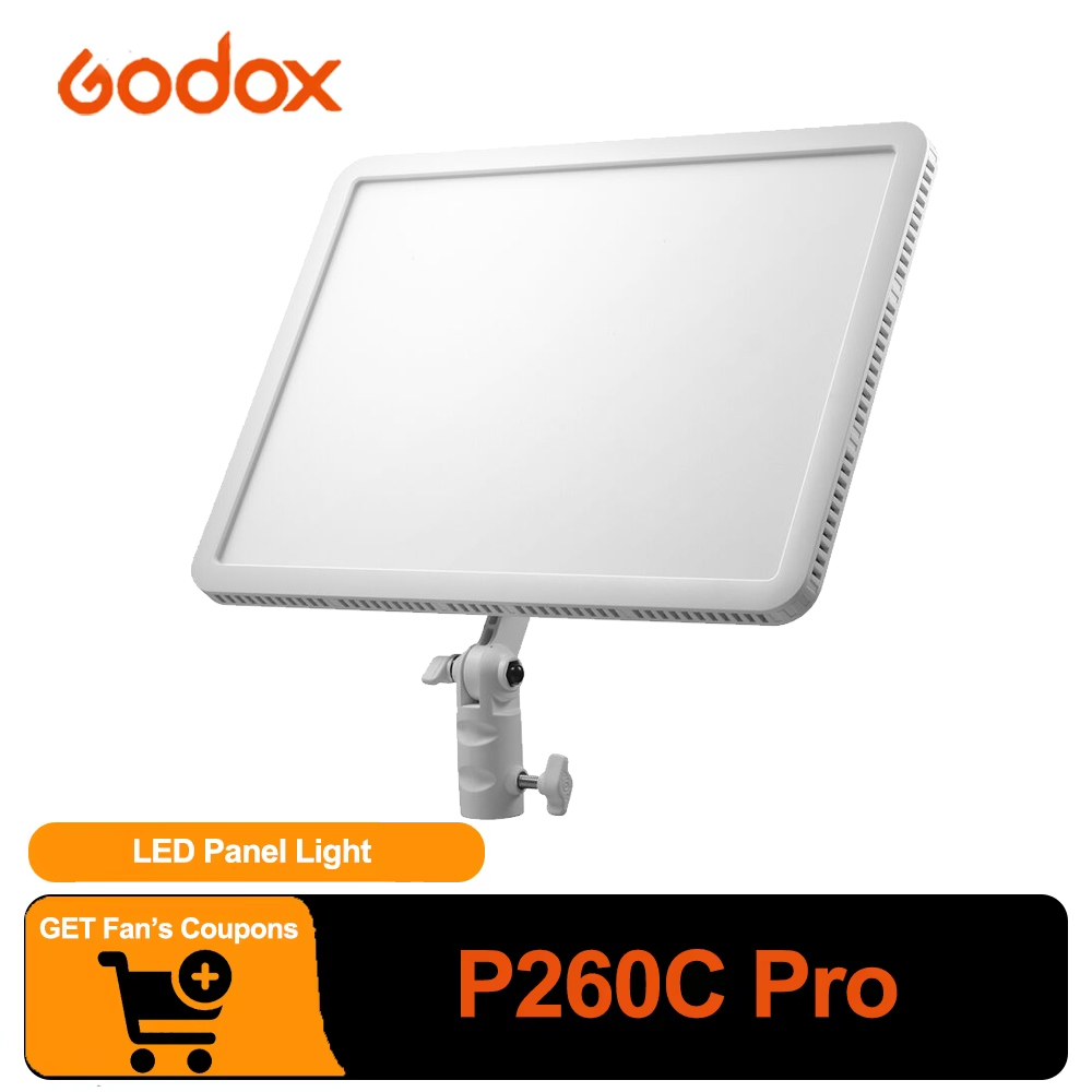 Video Light Panel Led - Godox P260C PRO LEDライトパネル バイカラー 2800-6500K