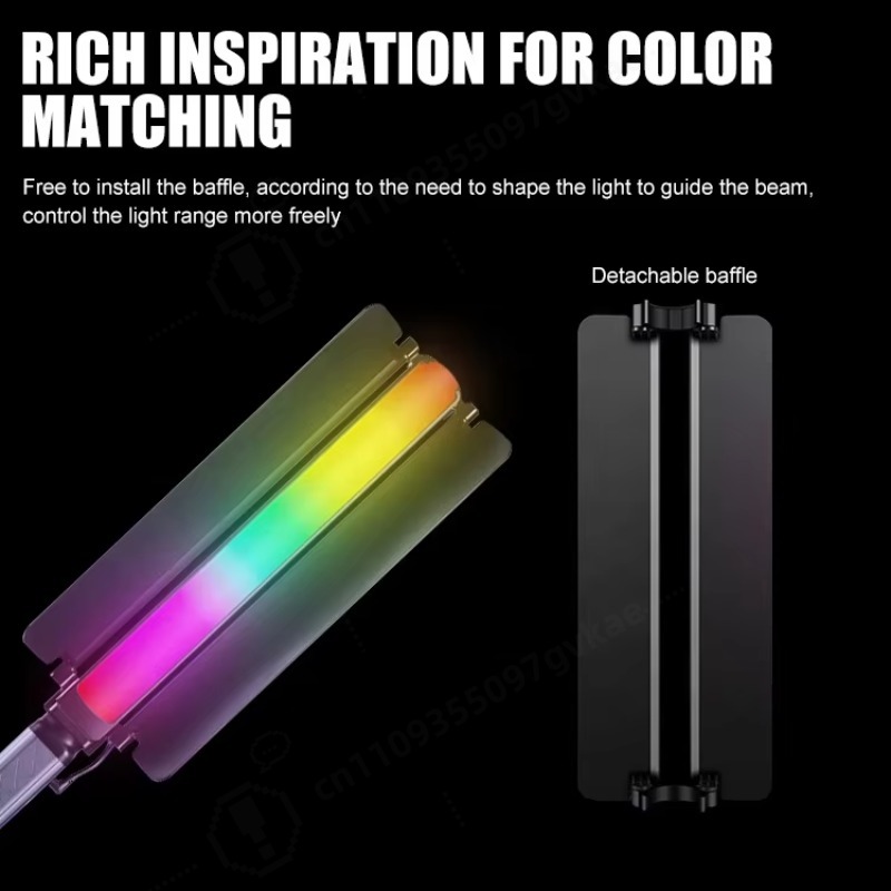 2700-7500K RGB ポータブルLEDビデオスタジオ - Photography Lighting Studio のレビューと価格