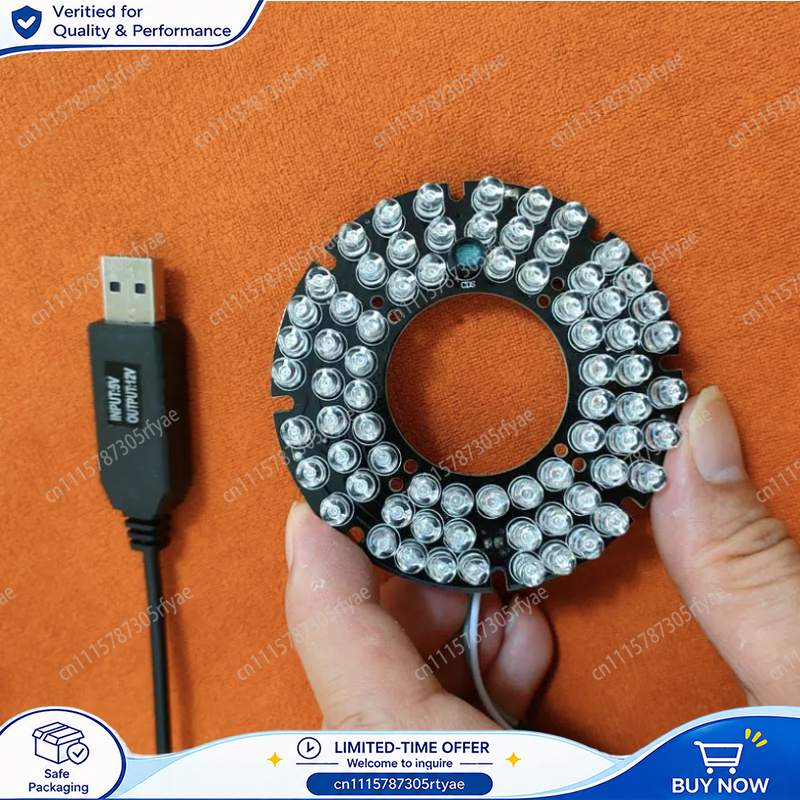 5V USB 72 LED 850nm 赤外線補助照明、CC - Photography Lighting Devices のレビューと価格