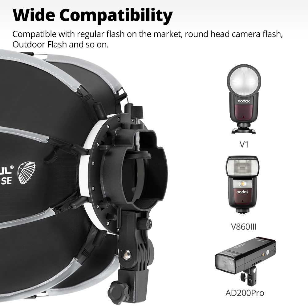 AMBITFUL PF30/PF40 30cm/40cm ミ - Godox Speedlite Flash のレビューと価格