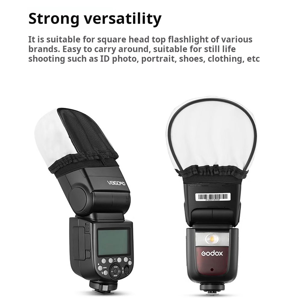 ユニバーサルカメラフラッシュスノーディフューザー,Speed - Godox Speedlite Flash のレビューと価格