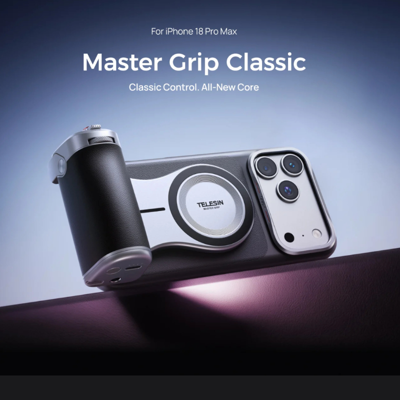 TELESIN マスターグリップ クラシック：iPhone  - Photography Lighting Case のレビューと価格