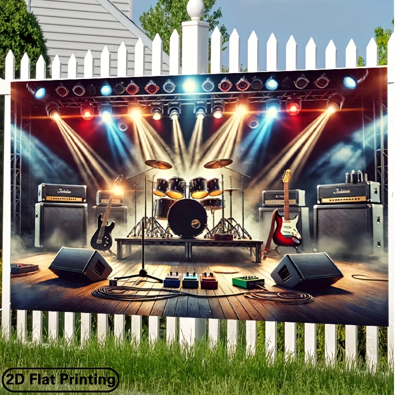 2Dフラットアルファベットストリングライト背景タペストリーヴ - Photography Lighting For Studio のレビューと価格