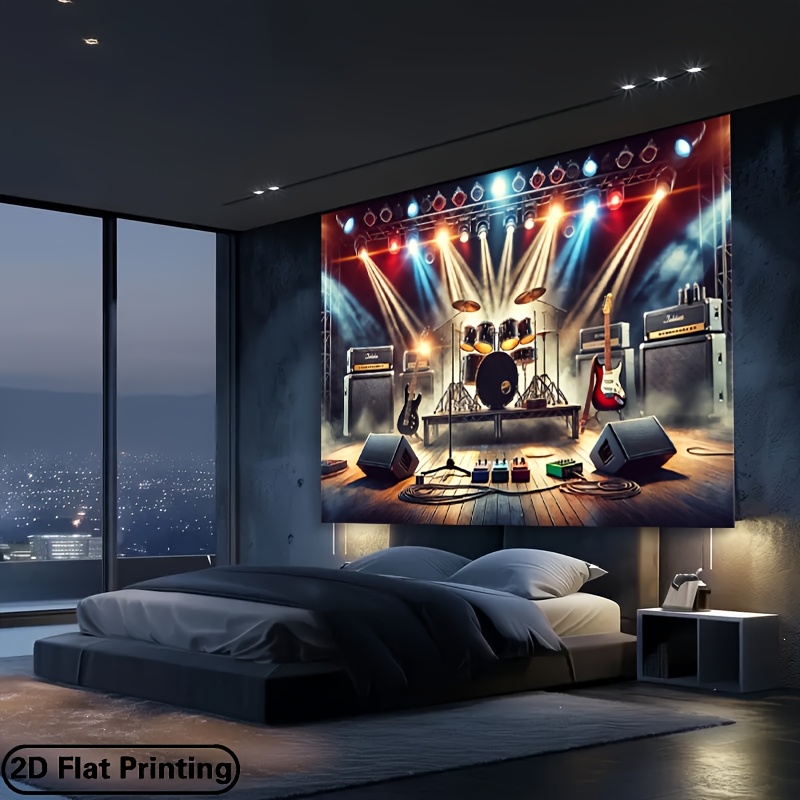 2Dフラットアルファベットストリングライト背景タペストリーヴ - Photography Lighting For Studio のレビューと価格