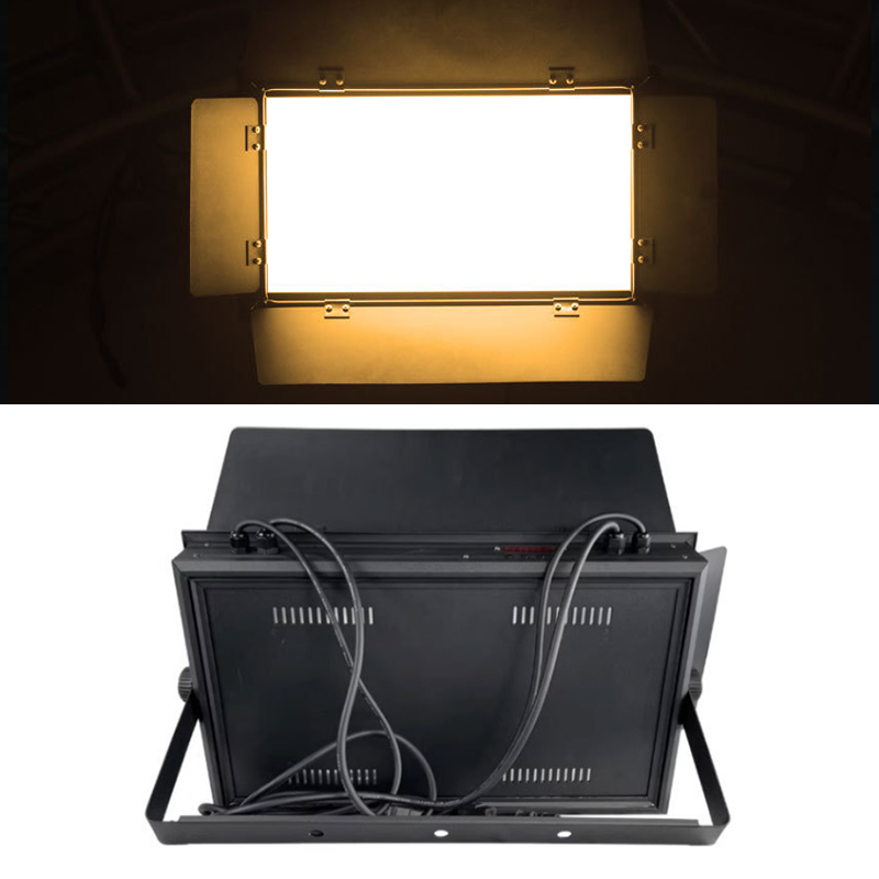 200W三色ソフトライト 3200-6200K DMXステー - Video Light Panel Led のレビューと価格