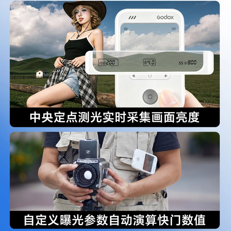 ゴドックスC100ライトメーターカメラ、透明ビューファインダ - Photography Lightning のレビューと価格