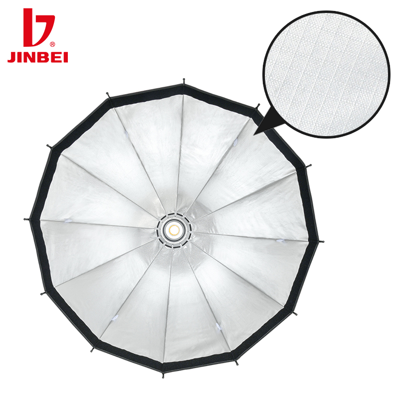 JINBEI 65 クイックオープンパラボリックプライオソフ - Photography Lighting Studio のレビューと価格