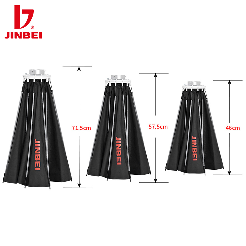 JINBEI 65 クイックオープンパラボリックプライオソフ - Photography Lighting Studio のレビューと価格