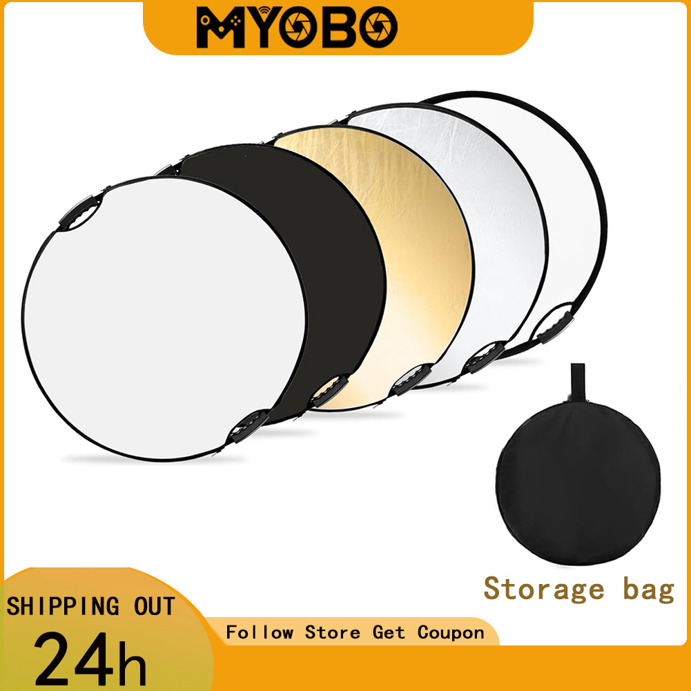 MYOBO折りたたみ式ライトリフレクター、キャリングケース付 - Photography Lighting Case のレビューと価格