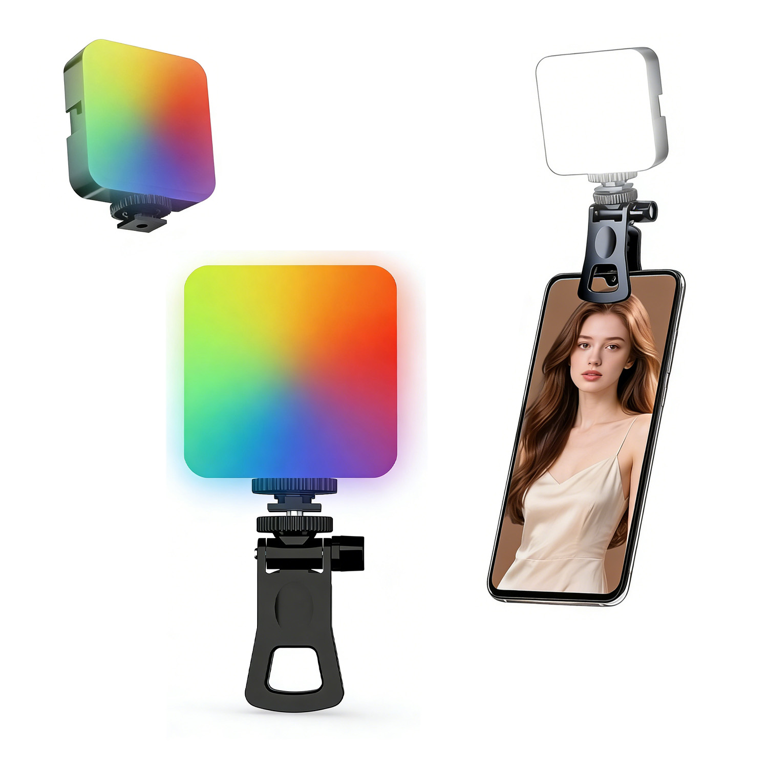 RGBポケットライト屋外撮影用フィルライトライブストリーミン - Photography Lighting Outdoor のレビューと価格