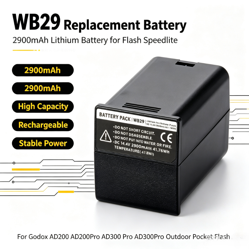 WB29 2900mAh 交換用リチウム電池 Godox A - Godox Speedlite Flash のレビューと価格