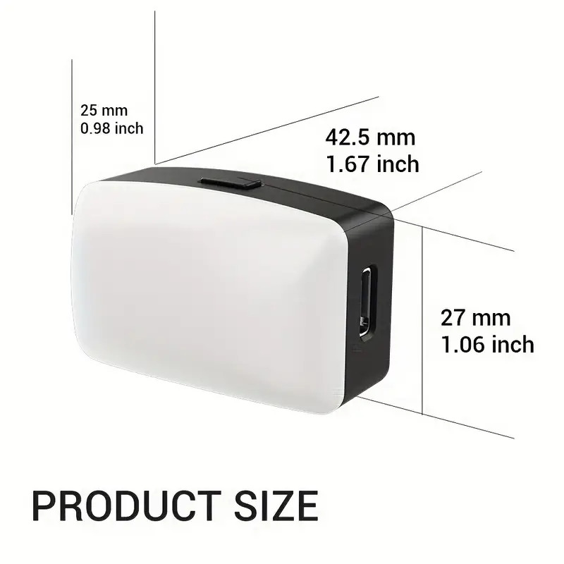 ミニ磁気 LED Selfie ライト IPhone Sam - Photography Lighting Studio のレビューと価格