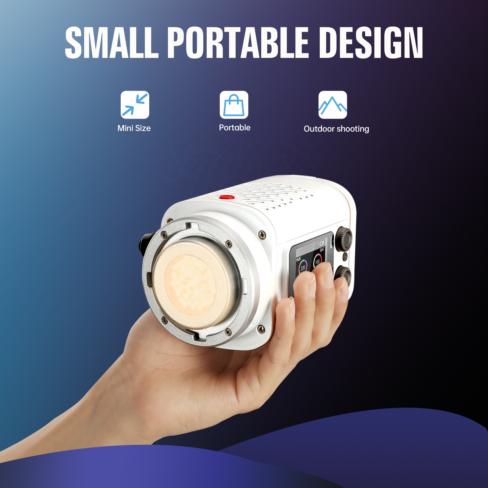JINBEI EF-60BI 60 ワット写真撮影照明ポータ - Photography Lighting Case のレビューと価格