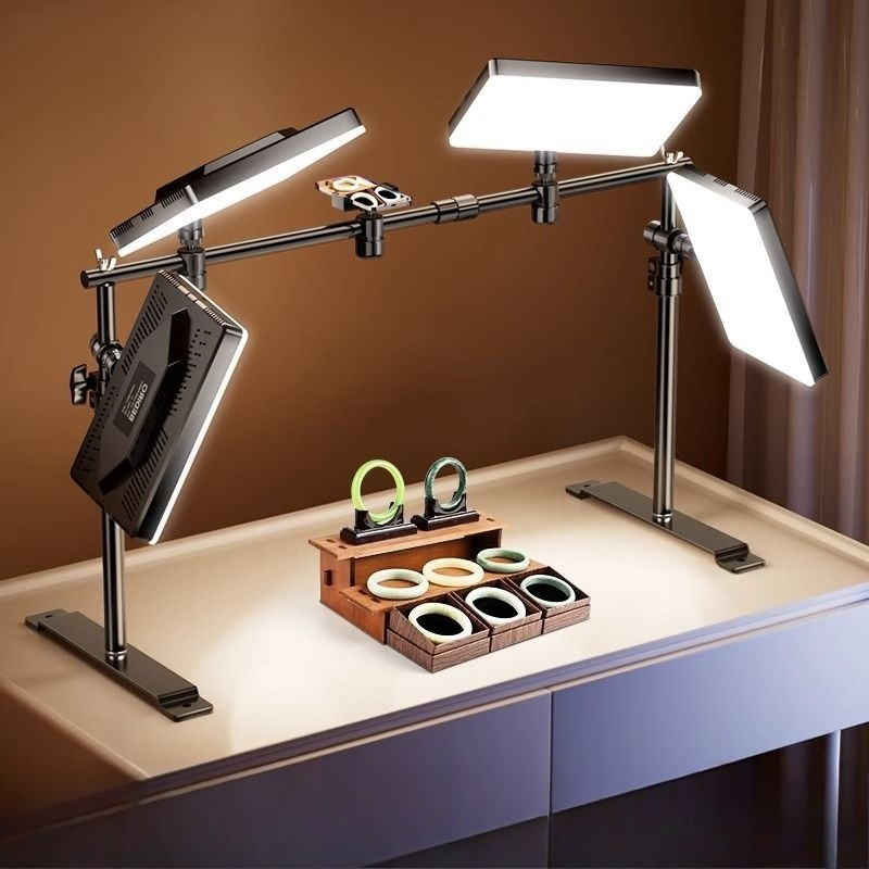 ジュエリー静物撮影用特殊オーバーヘッドフィルライトデスクトッ - Photography Still Life Lighting のレビューと価格