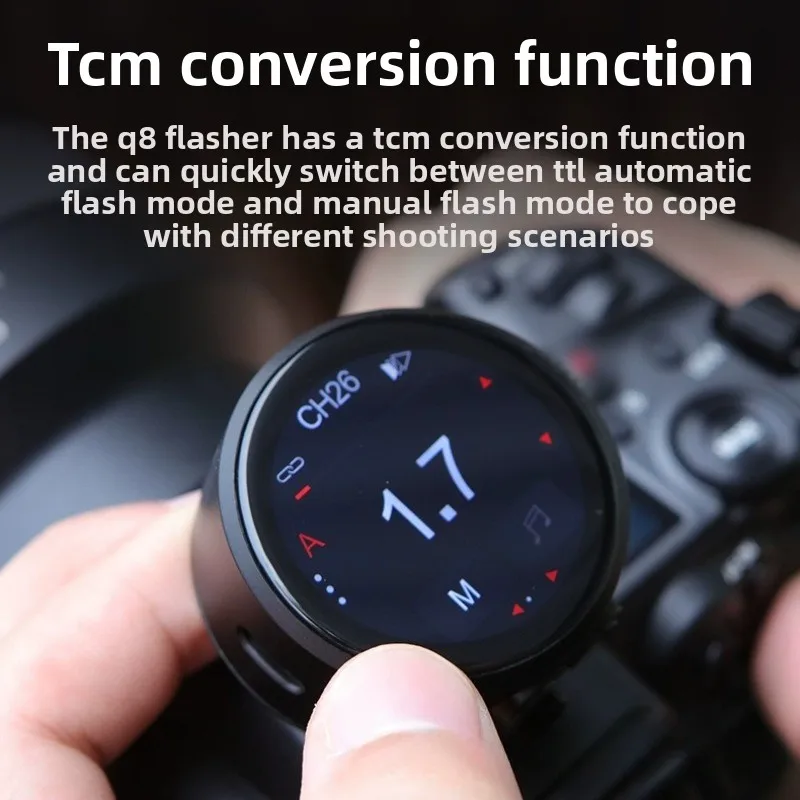 TR-Q8 コンポジットホットシュータッチスクリーン TTL - Photography Lighting And Composition のレビューと価格