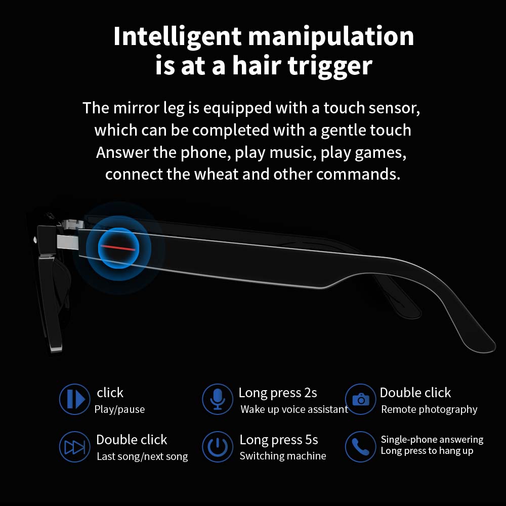 SENBONO E13 スマートグラス:ブルーライトフィルタ - Photography Lighting Devices のレビューと価格