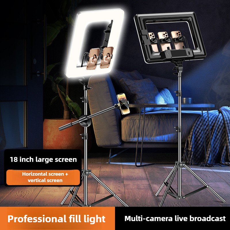 2.1m ソフトライト スマホ ライブ配信スタンドセット 撮 - Photography Lighting Position のレビューと価格