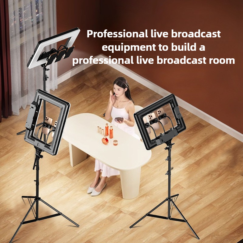 2.1m ソフトライト スマホ ライブ配信スタンドセット 撮 - Photography Lighting Position のレビューと価格