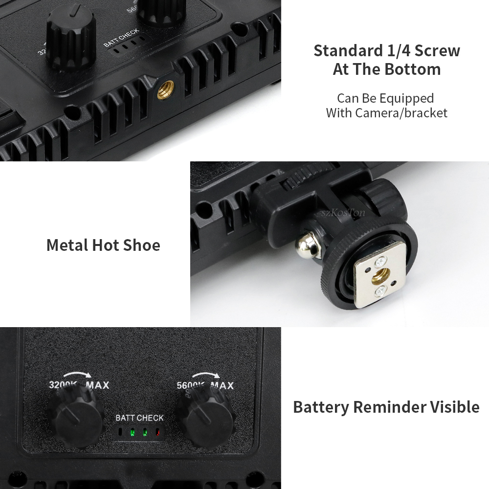 U800 u600 LEDフォトスタジオキット,写真パネル, - Video Light Panel Led のレビューと価格